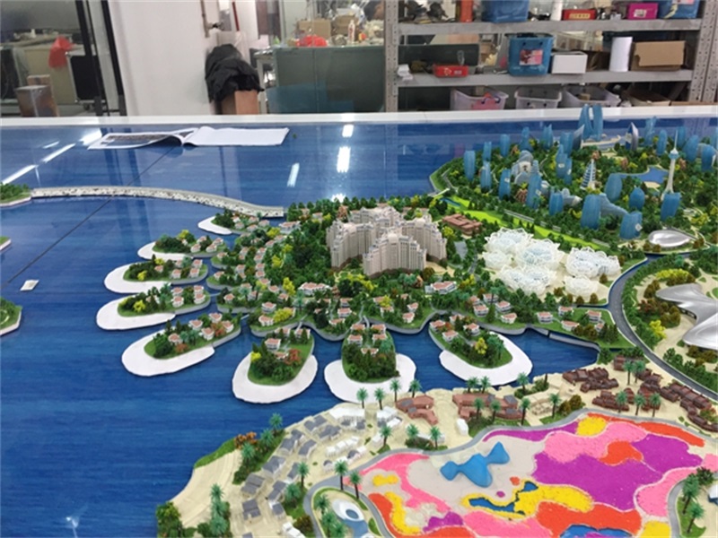 深圳城市规划沙盘模型的设计与制作