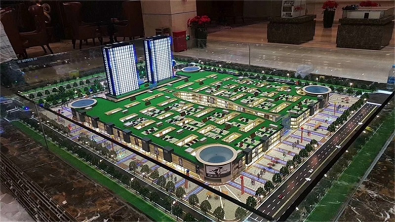 湖南长沙商贸城模型